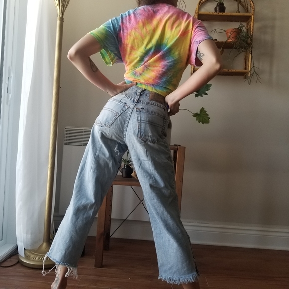 Vintage Myrtle Beach Tie Dye T-Shirt Tee Hippie 70 - Picture 5 of 13